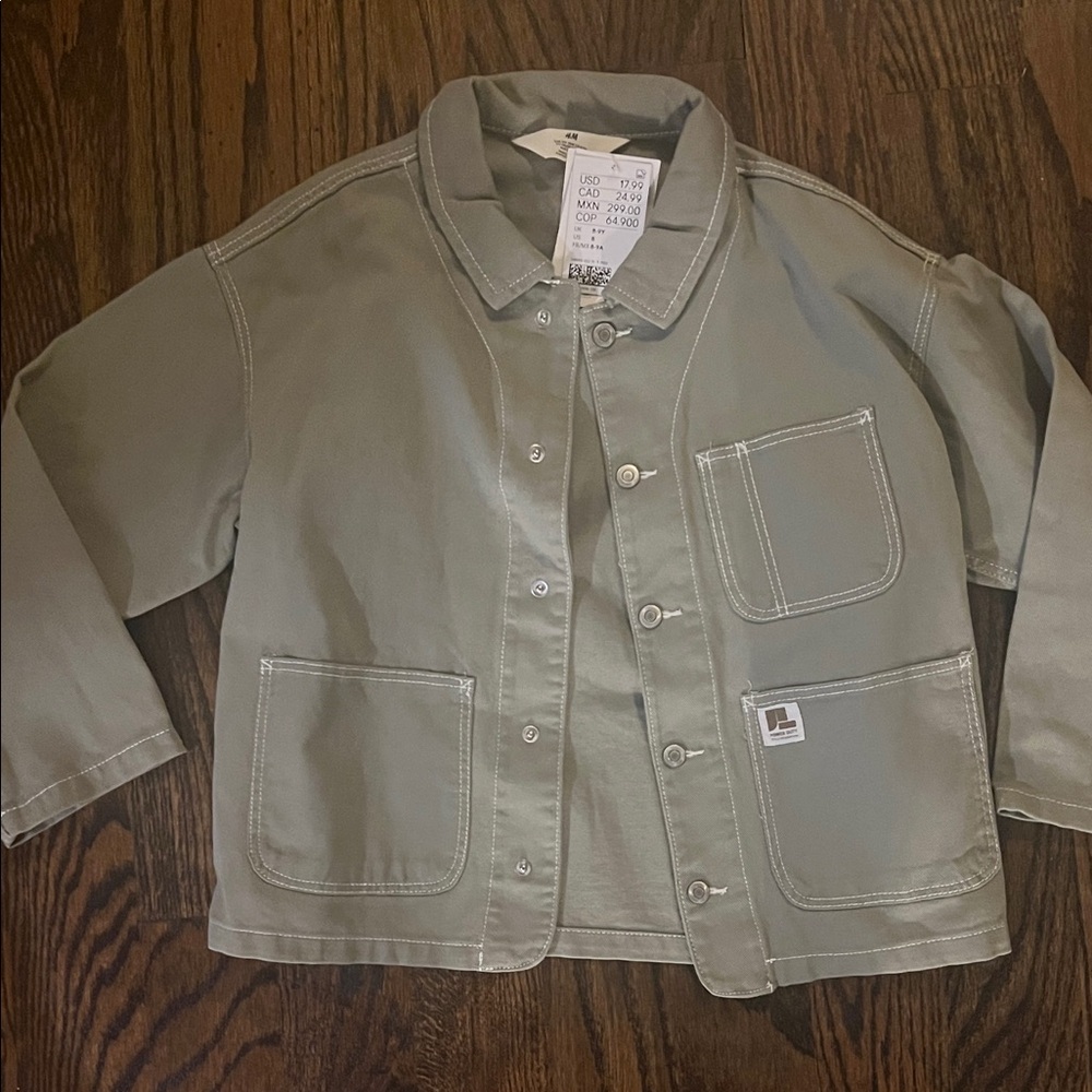 Kids Olive Green Jacket H&M
